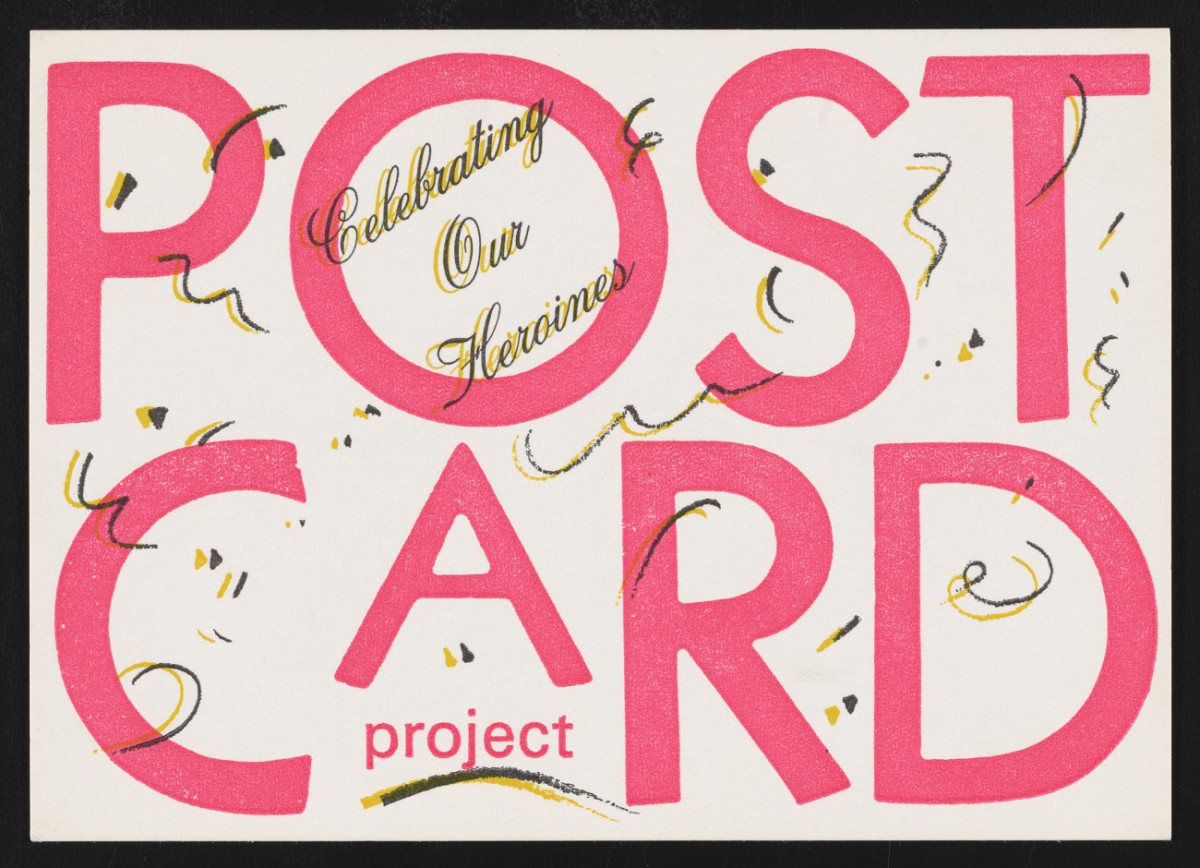 Woman’s building postcard project — The Cheapest University, documents